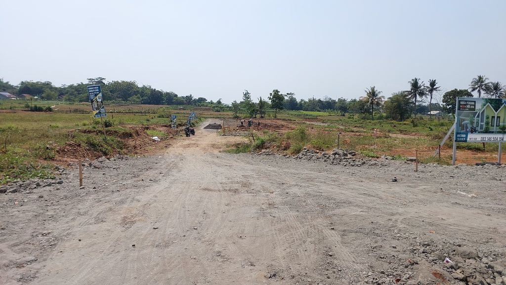 foto gerbang perumahan PUSAKA MULIA