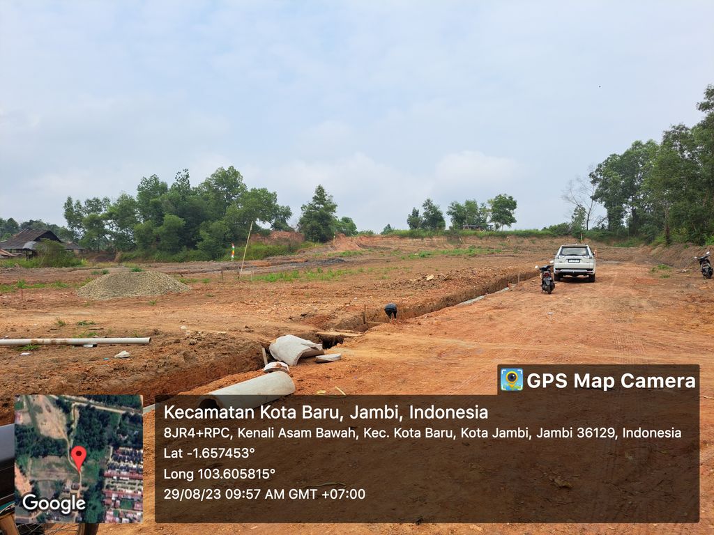 foto posisi tengah perumahan TERAS MUTIARA