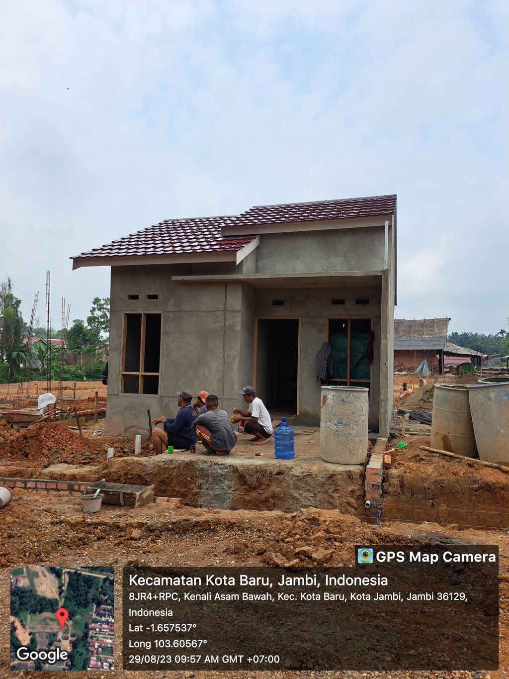 foto contoh rumah perumahan TERAS MUTIARA