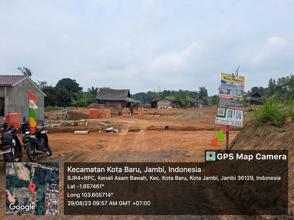 foto gerbang perumahan TERAS MUTIARA