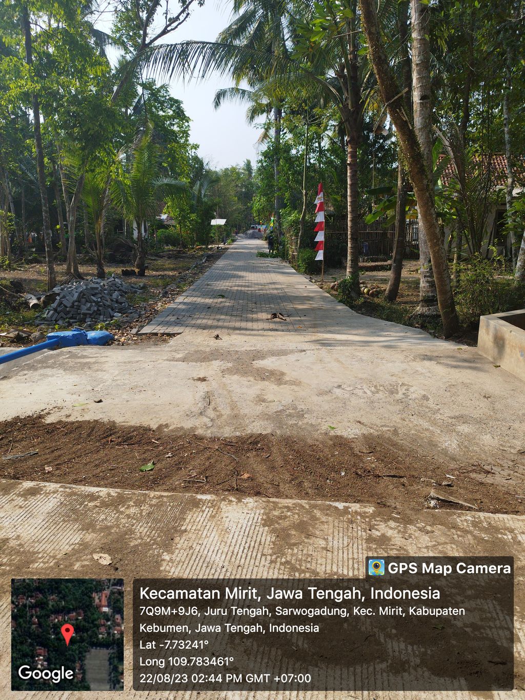foto gerbang perumahan Ausindo Sarwogadung