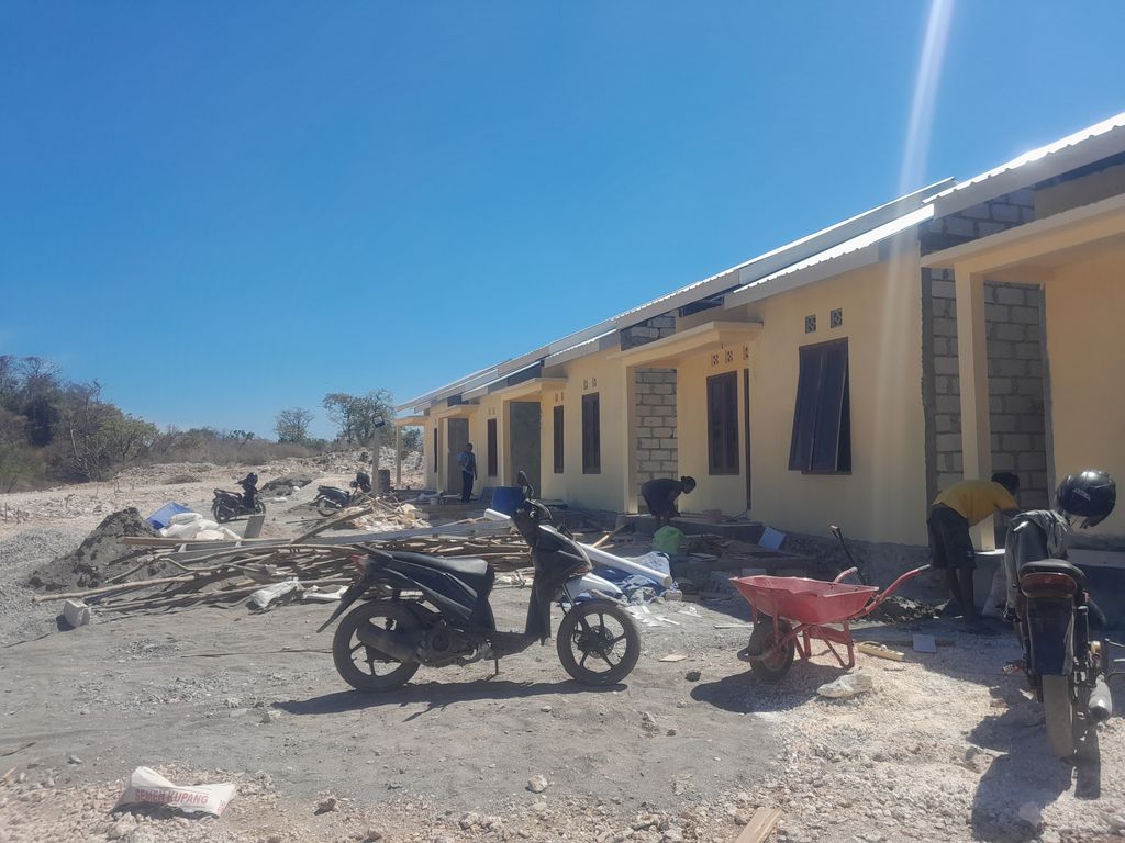 foto posisi tengah perumahan Perumahan Fatukoa Permai 3