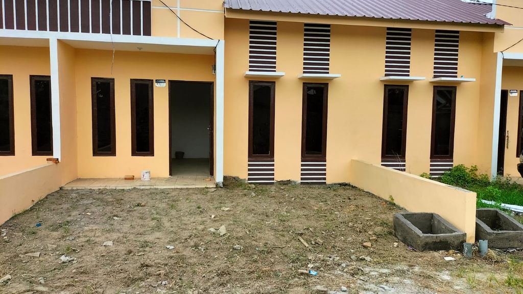 foto tampak rumah tipe SUBSIDI perumahan MOHARE RESIDENCE