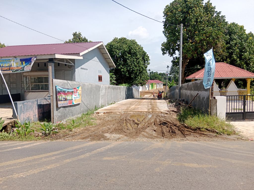 foto gerbang perumahan Duta Mutiara Residence