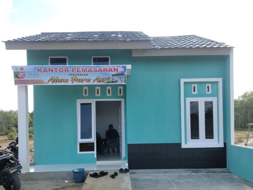 foto tampak rumah tipe NEW SUBSIDI perumahan ALAM PURA ASRI