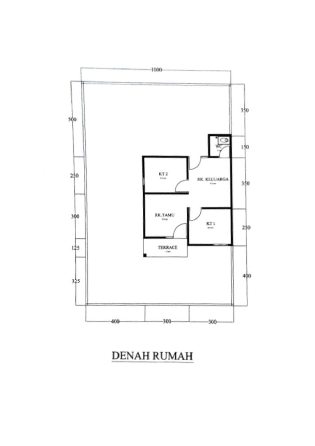 foto denah rumah tipe NEW SUBSIDI perumahan ALAM PURA ASRI
