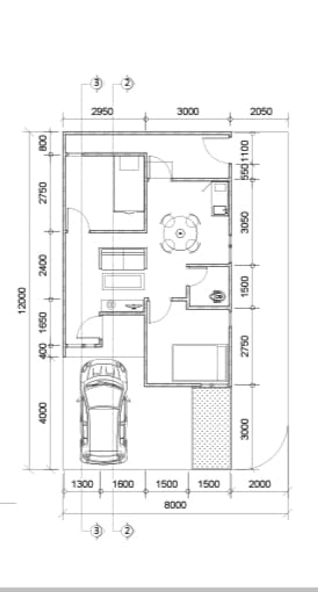 foto denah rumah tipe 42/96 perumahan PARAMA by Sava