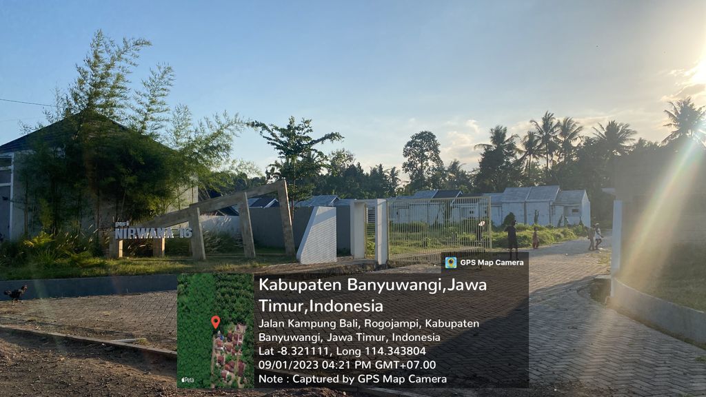 foto gerbang perumahan Puri Nirwana 16