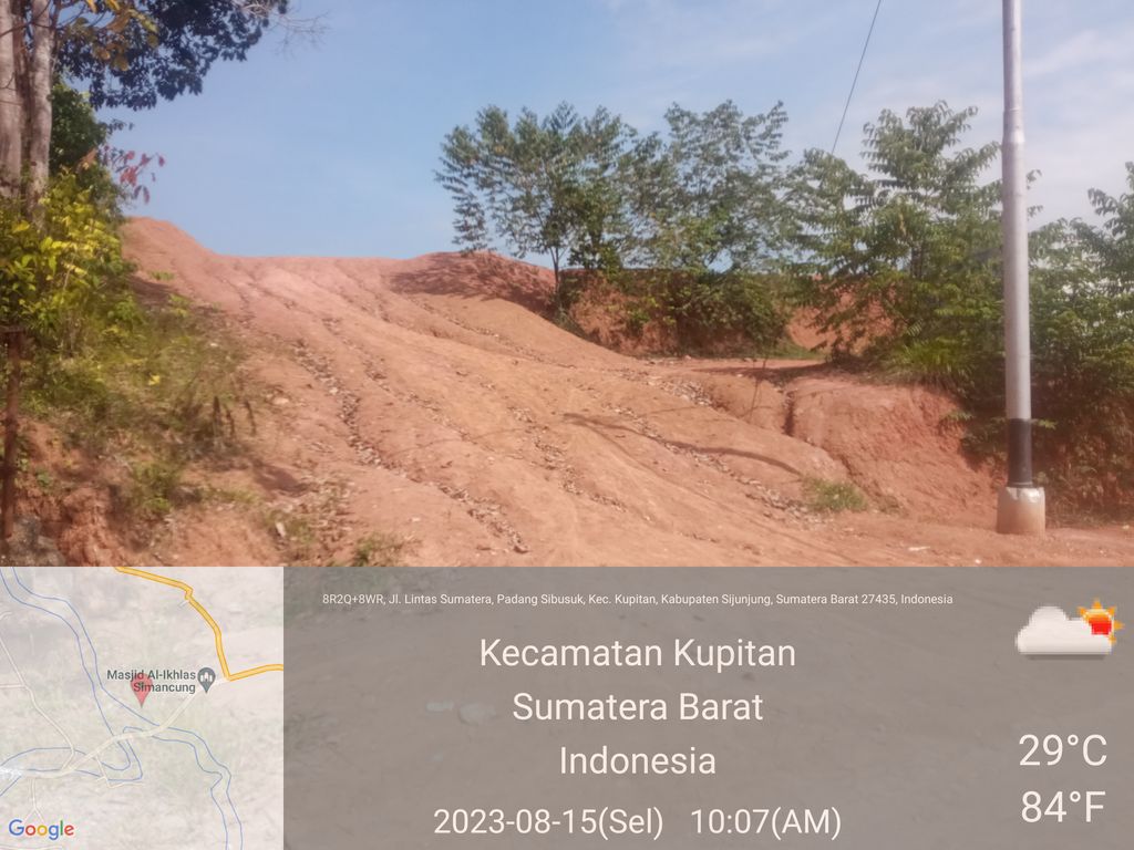 foto posisi tengah perumahan SIMBALAU VILLAGE 2