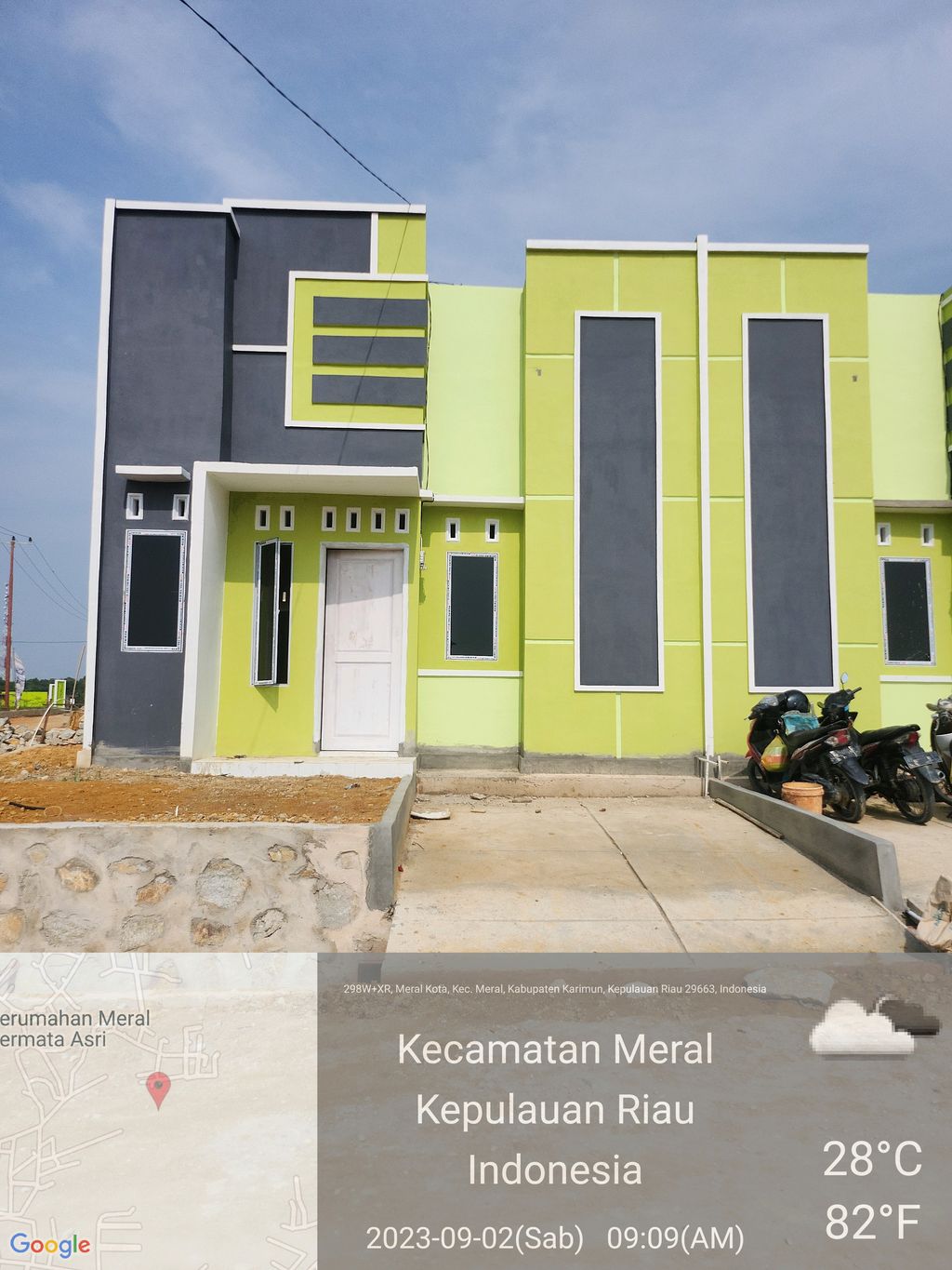 foto contoh rumah perumahan BUKIT NIRWANA INDAH