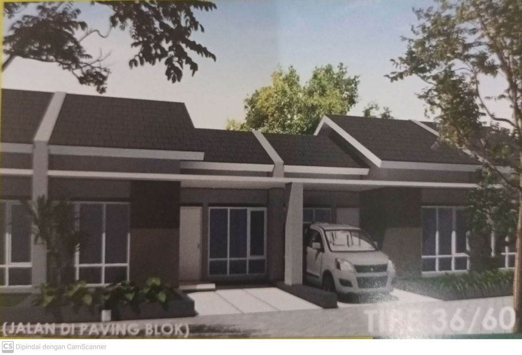 foto tampak rumah tipe BUMI MARHAMAH 3 perumahan BUMI MARHAMAH 3