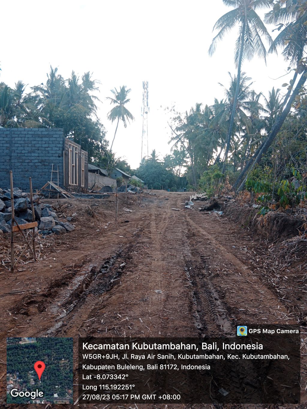 foto posisi tengah perumahan GRIYA MAHA KUTA