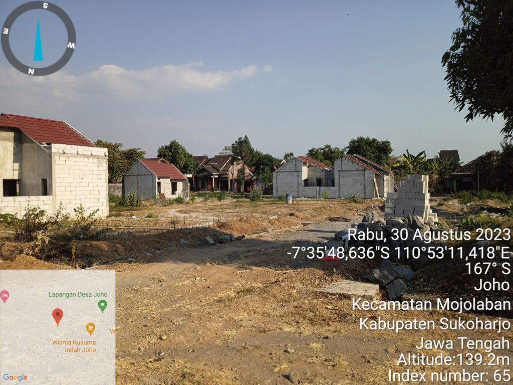 foto posisi tengah perumahan PURI KAMARDIKAN