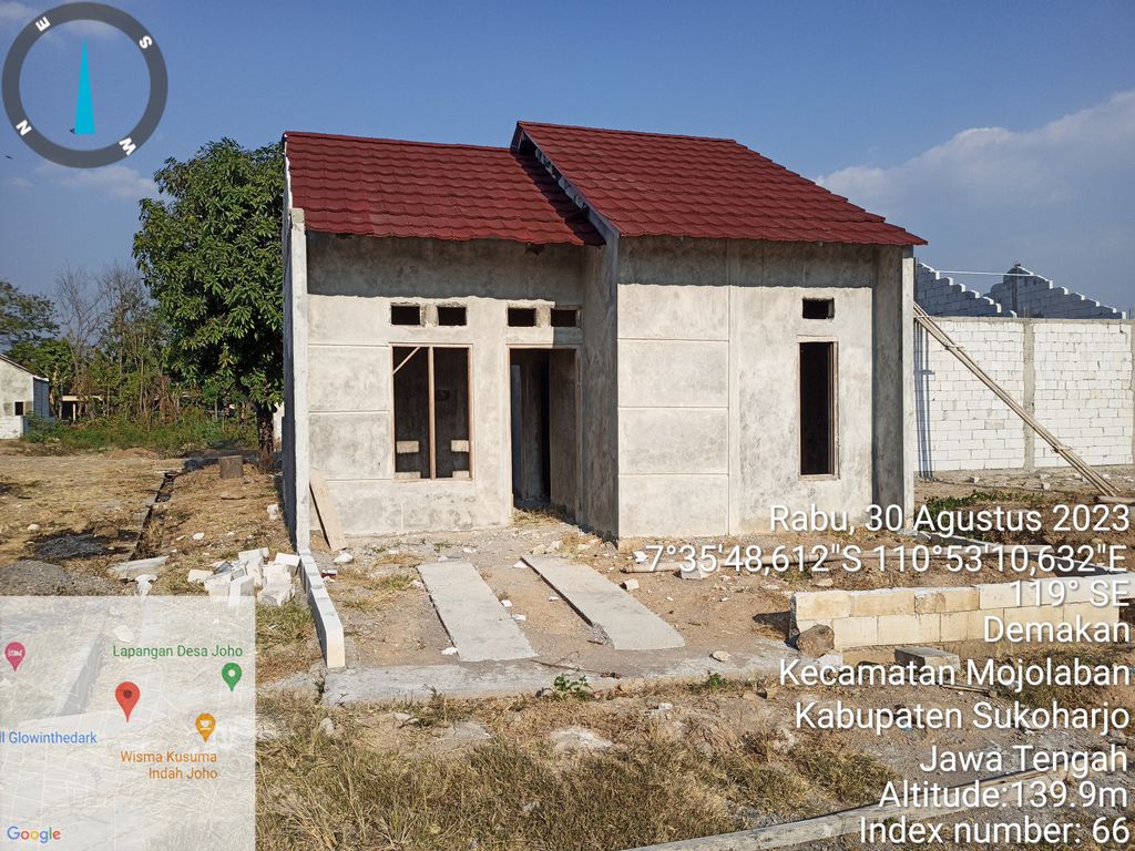 foto contoh rumah perumahan PURI KAMARDIKAN