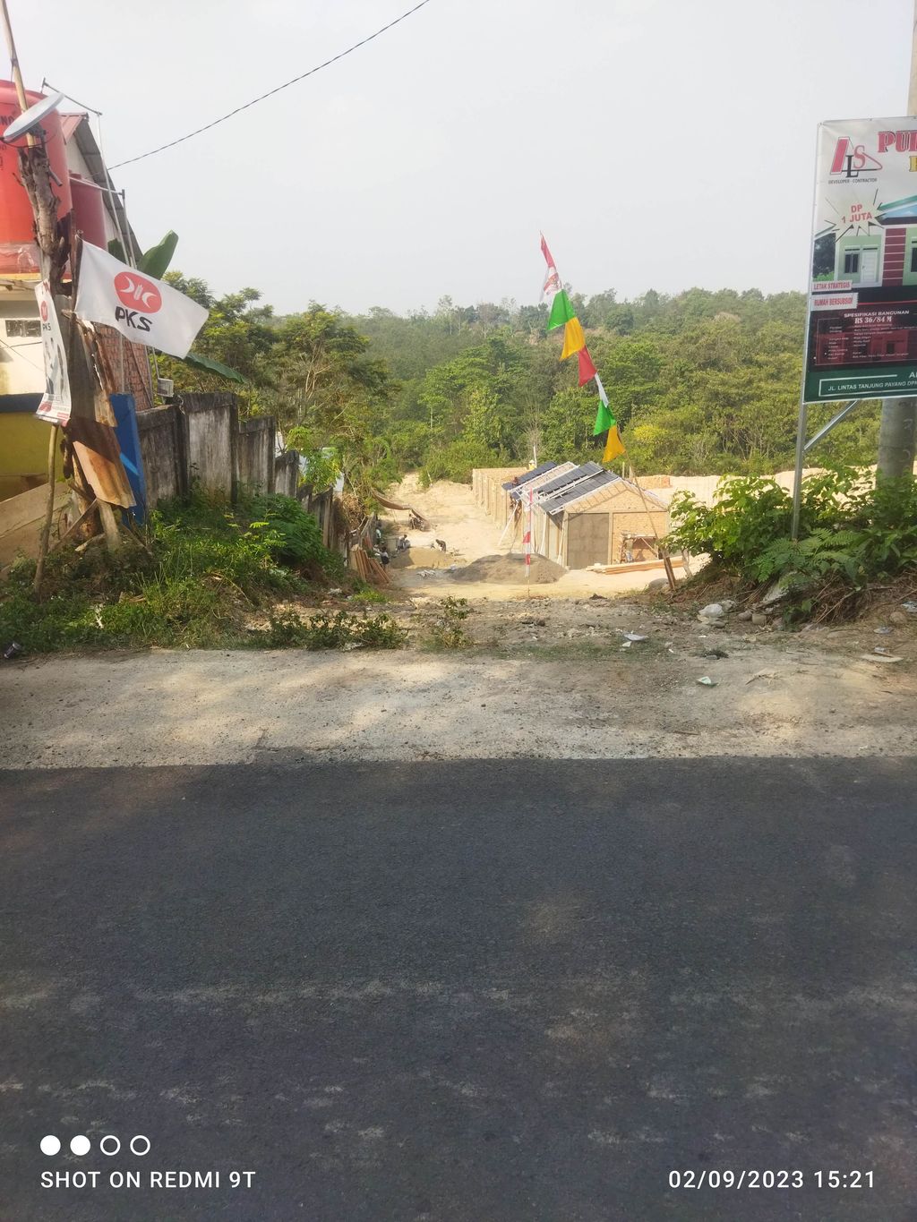 foto gerbang perumahan PULAU MAS RESIDENCE 2