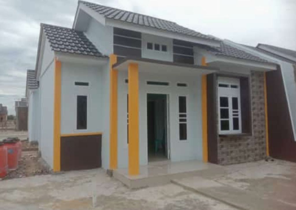foto tampak rumah tipe 36/93 perumahan GRIYA MUTIARA SENJA