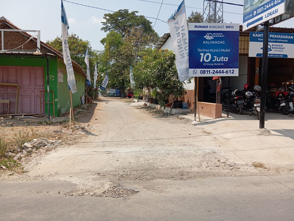 foto gerbang perumahan TRUSMILAND KALIWADAS