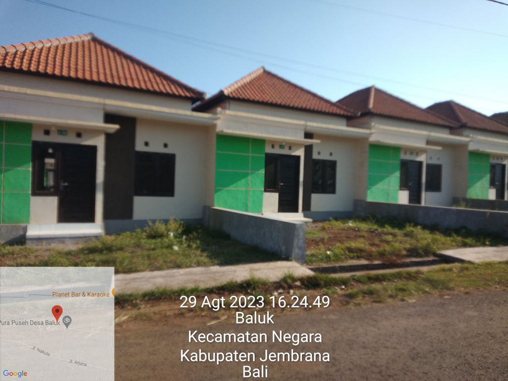 foto tampak rumah tipe 36/75 perumahan GRIYA JATI ASRI