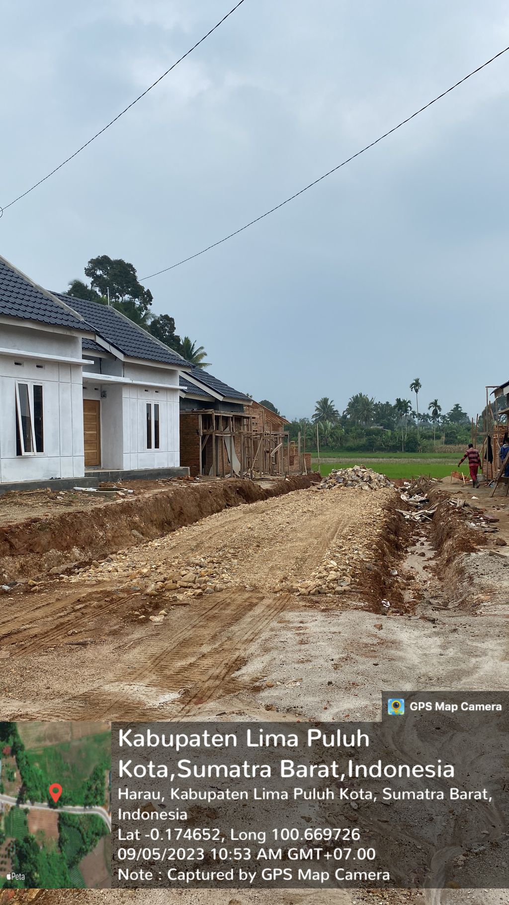 foto posisi tengah perumahan VILLA GARDEN VIEW