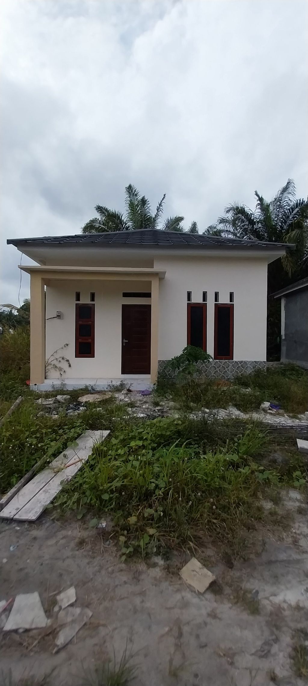 foto tampak rumah tipe SUBSIDI 36 perumahan KENANGA PERMAI