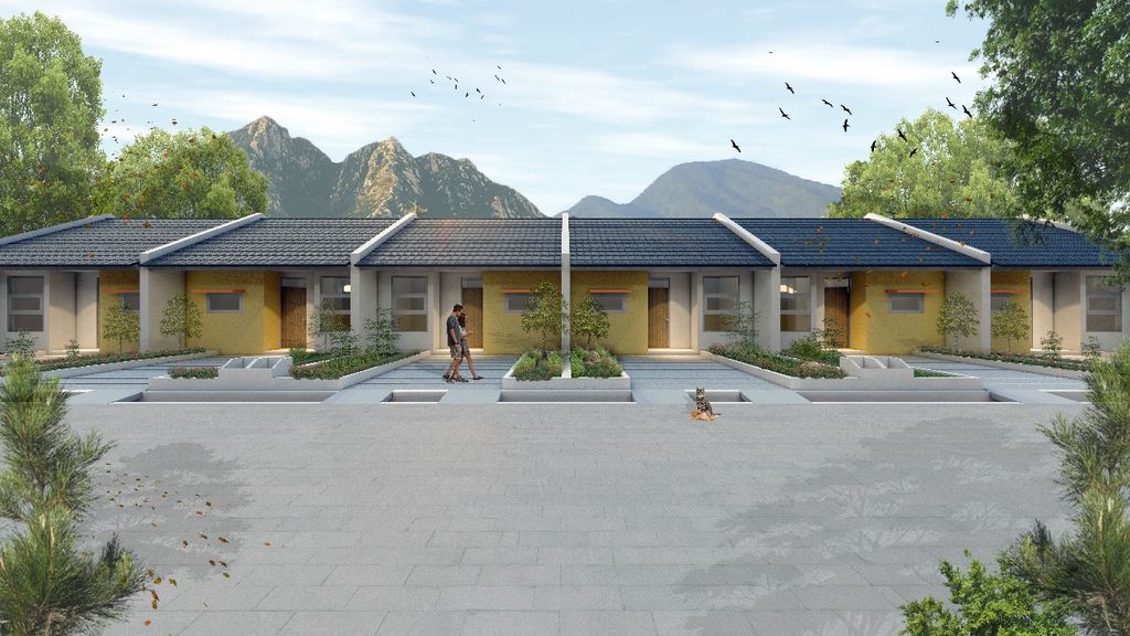 foto tampak rumah tipe 26/60 (150,5) per 06 Februari 2023 perumahan ALAM SANGGAR INDAH EXTENSION