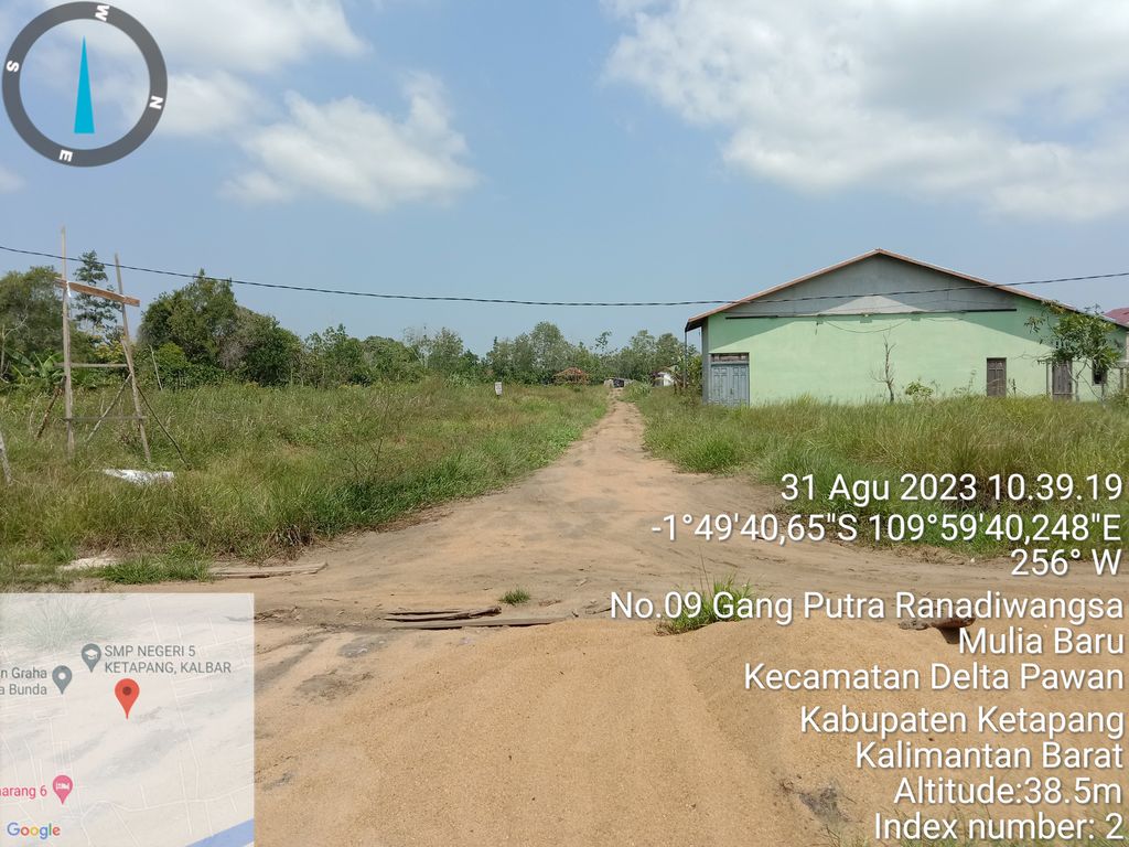 foto posisi tengah perumahan AISYAH RESIDENCE