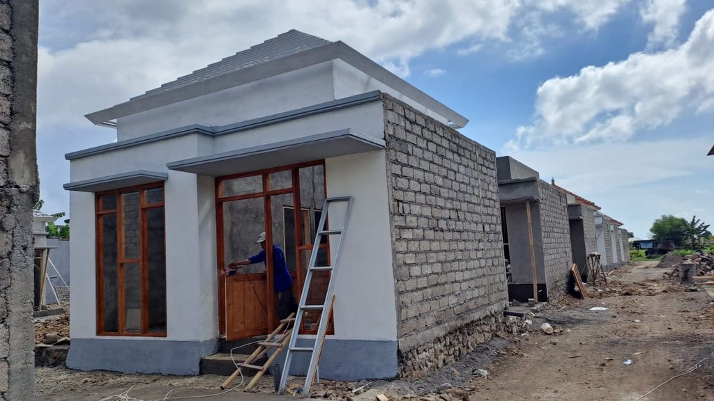 foto tampak rumah tipe 36 (harga terbaru) perumahan GRIYA MAHA LOKA