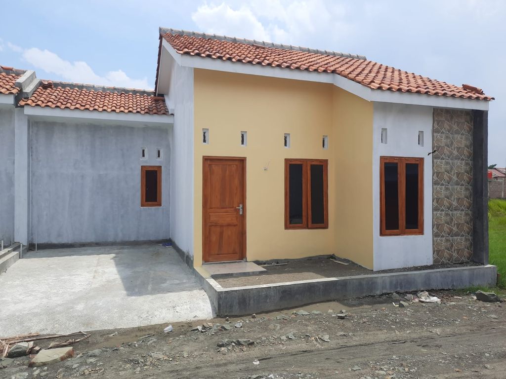foto tampak rumah tipe 36 perumahan Griyo kinasih