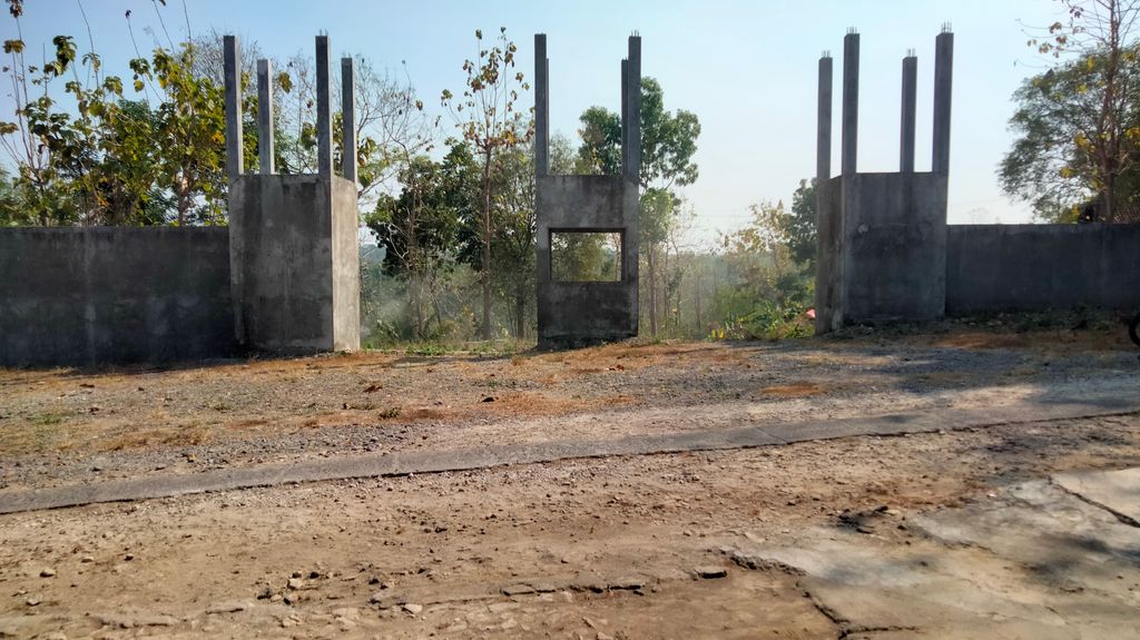 foto gerbang perumahan GRIYA ASHA PULOSARI