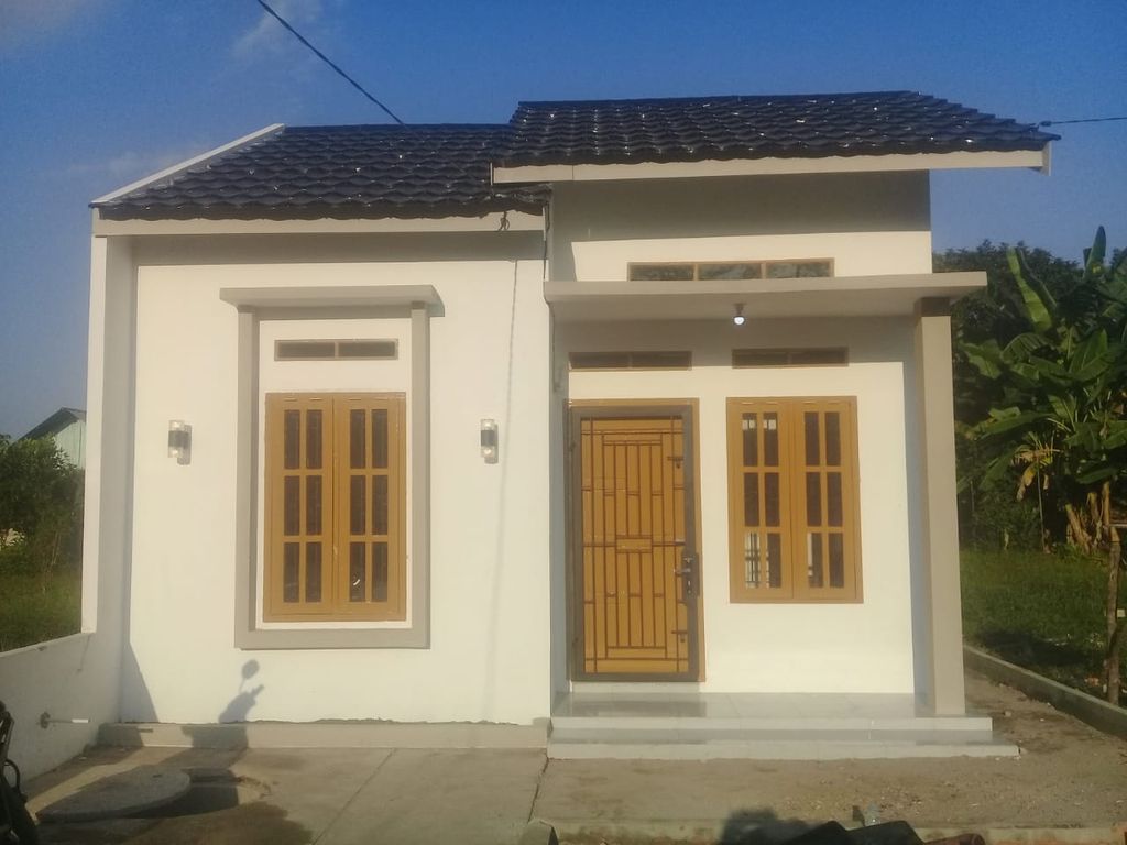 foto tampak rumah tipe 36 perumahan GRIYA ASOKA