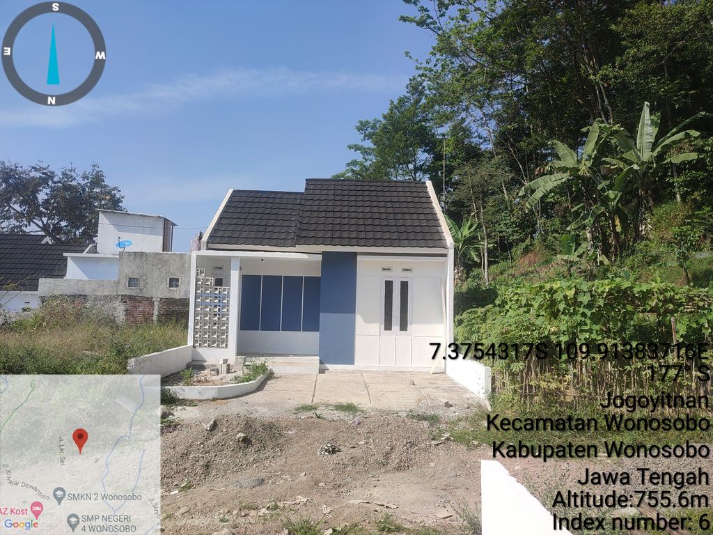 foto tampak rumah tipe 36 perumahan PERUMAHAN KING ABDULLAH JOGOYITNAN