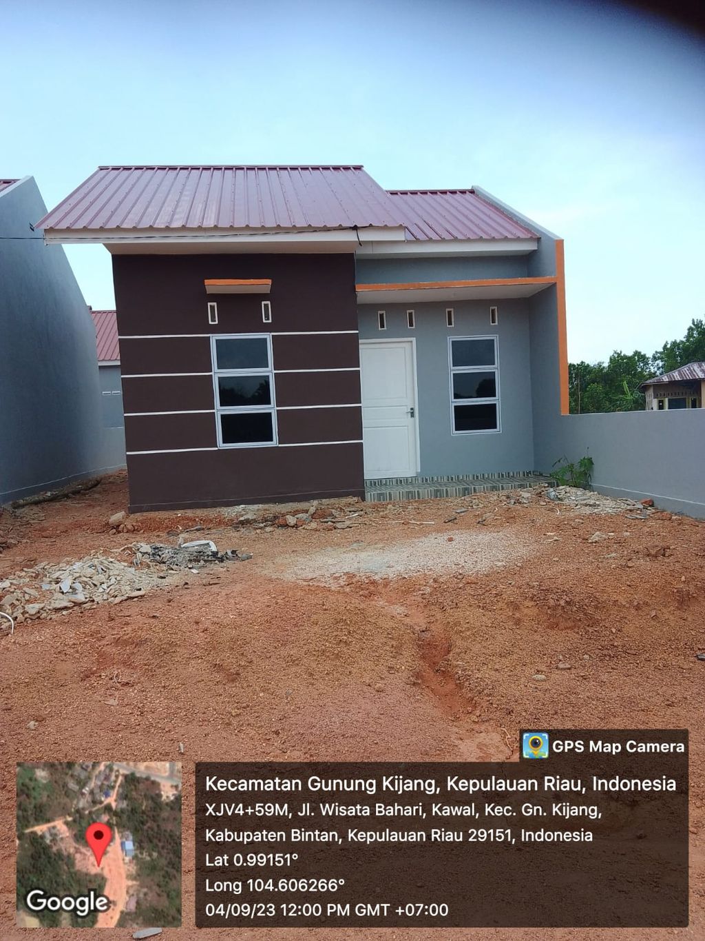 foto tampak rumah tipe 36 perumahan Perumahan Anggrek