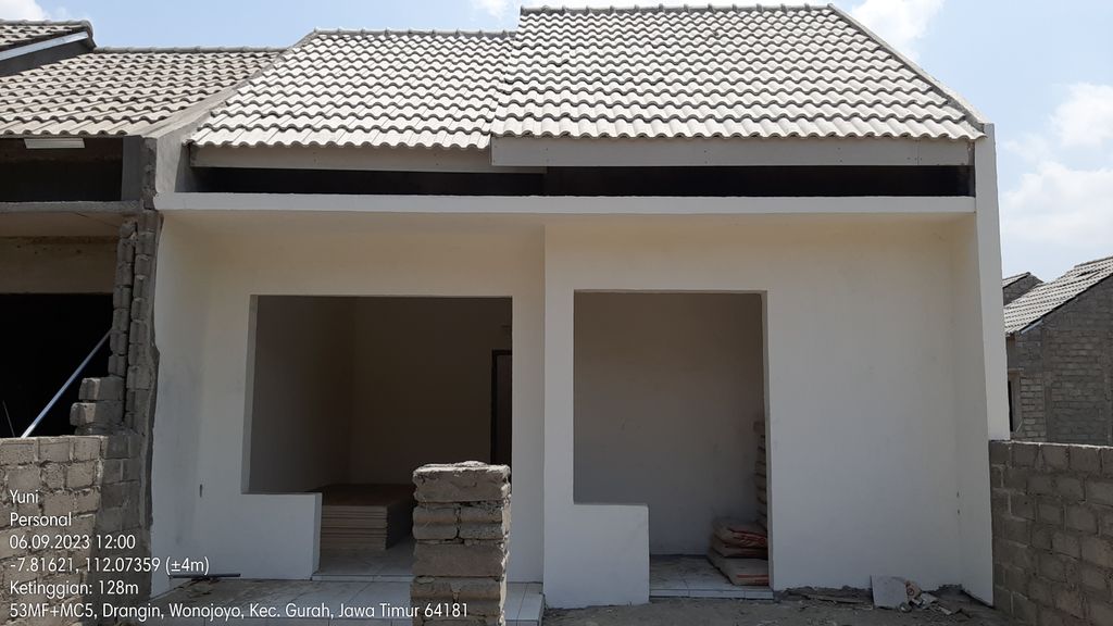 foto contoh rumah perumahan DELTA WIJAYA PERMAI