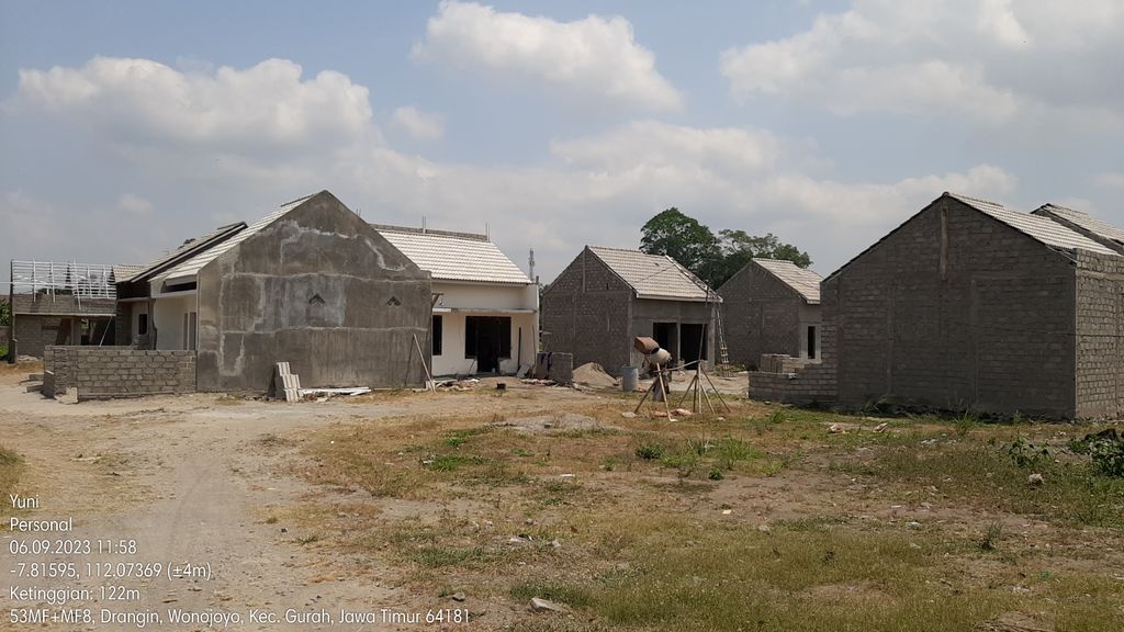 foto posisi tengah perumahan DELTA WIJAYA PERMAI