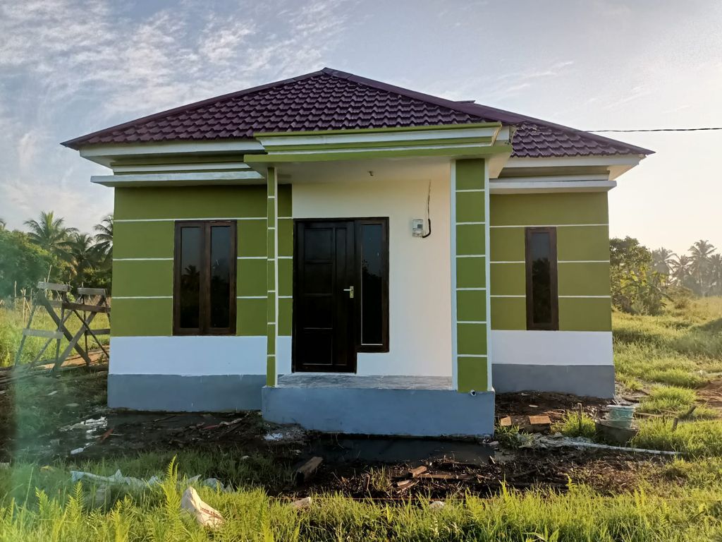 foto tampak rumah tipe 36 perumahan RICA RESIDENCE 4