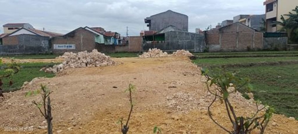foto posisi tengah perumahan BAYU PERDANA X