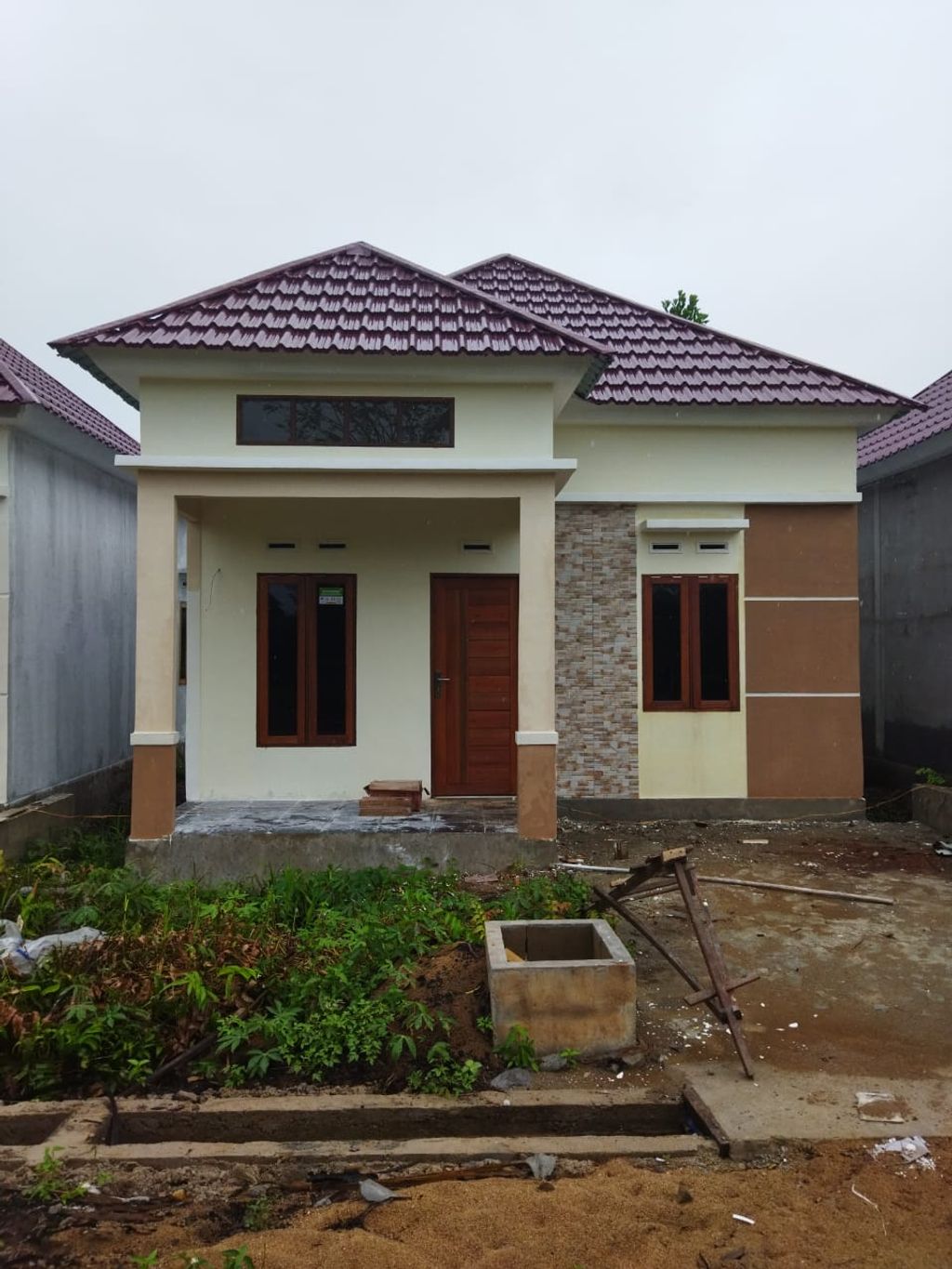 foto tampak rumah tipe 36 perumahan WONODADI ASRI LANJUTAN