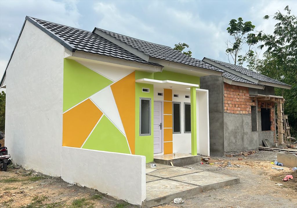 foto posisi tengah perumahan PESONA ARZETTA