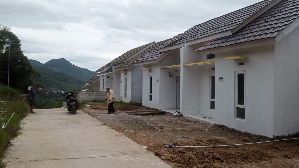 foto tampak rumah tipe 30/72 perumahan BUKIT GRIYA KENCANA