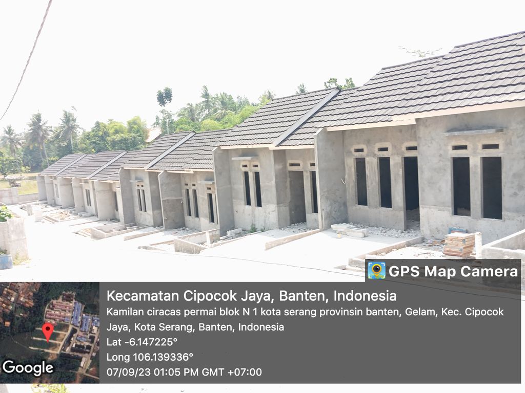 foto posisi tengah perumahan KAMILAN CIRACAS PERMAI II