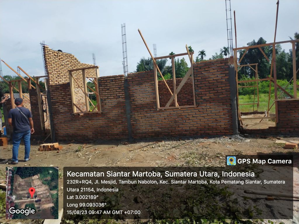 foto denah rumah tipe 36 perumahan Bumi Karangsari Regency