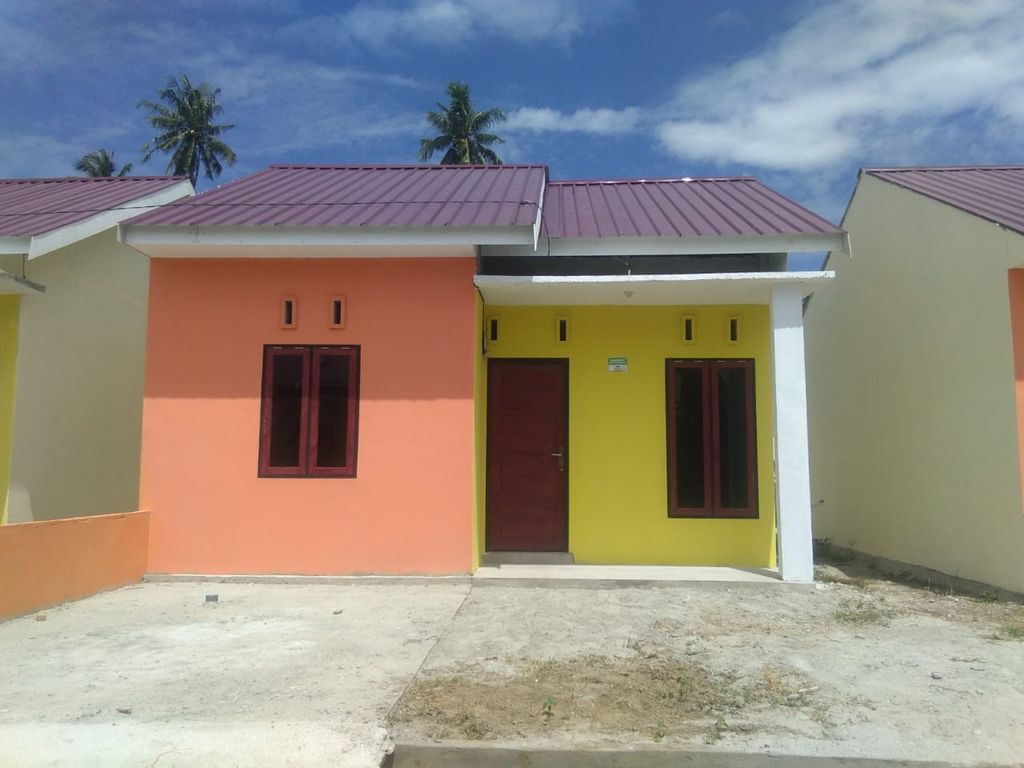 foto tampak rumah tipe 36 perumahan BINTANG KALUKUBULA RESIDENCE TAHAP 3