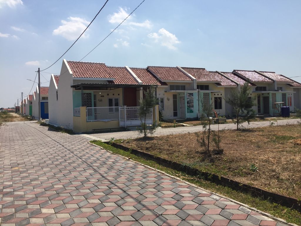 foto posisi tengah perumahan Mozza Regency