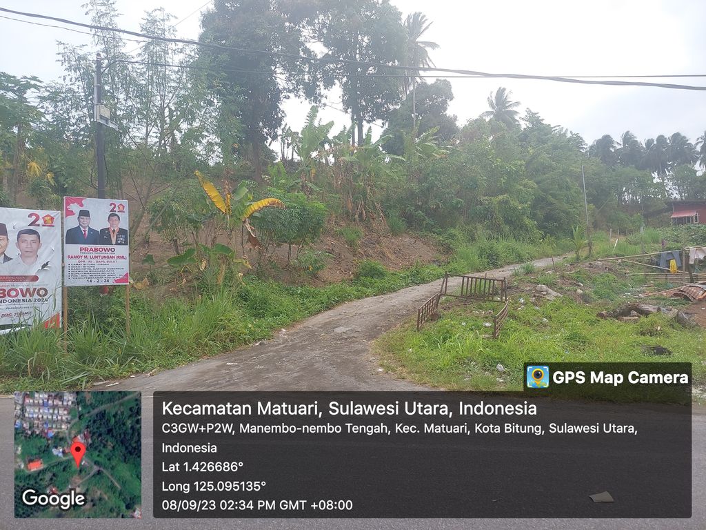 foto gerbang perumahan PERUMAHAN GLORY SAGERAT 2