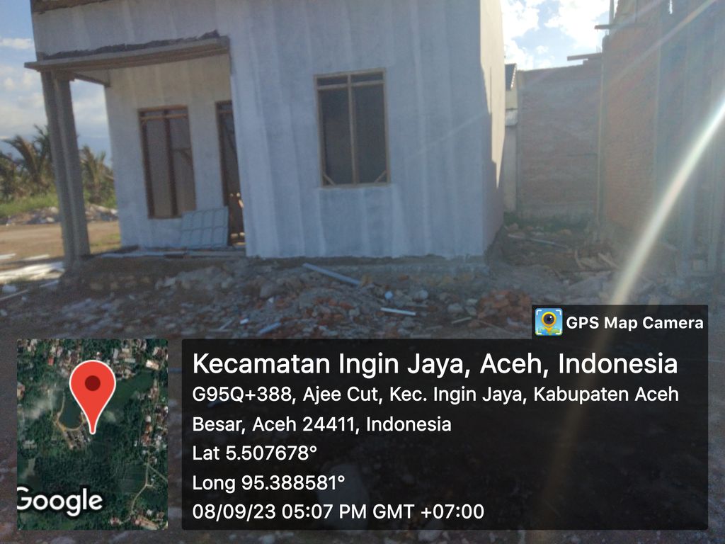 foto contoh rumah perumahan Bumi Ajee City 2