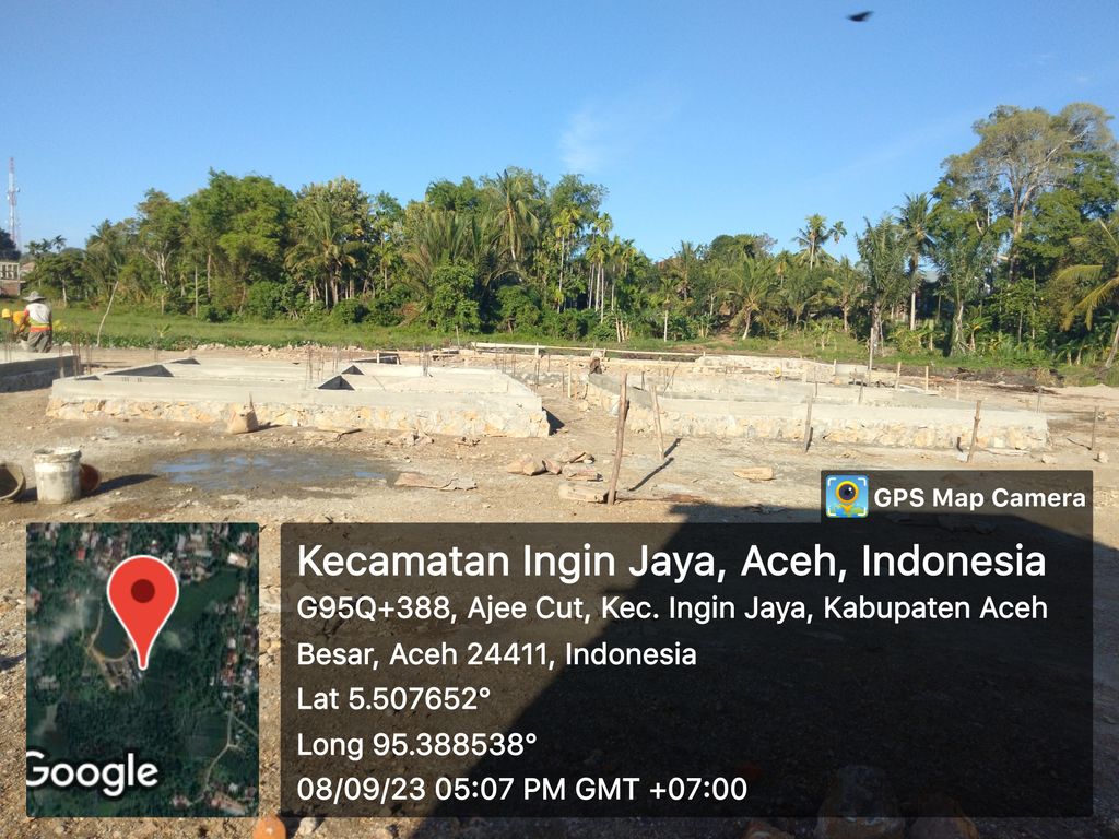foto posisi tengah perumahan Bumi Ajee City 2