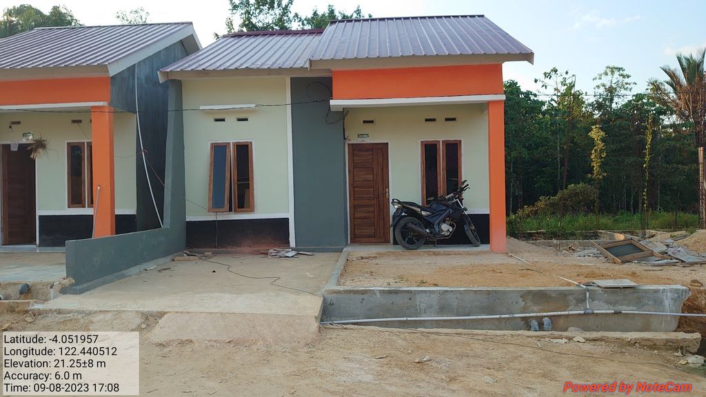 foto tampak rumah tipe 36 Subsidi perumahan Anova Garden 2