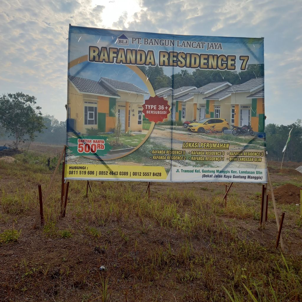 foto contoh rumah perumahan RAFANDA RESIDENCE 7