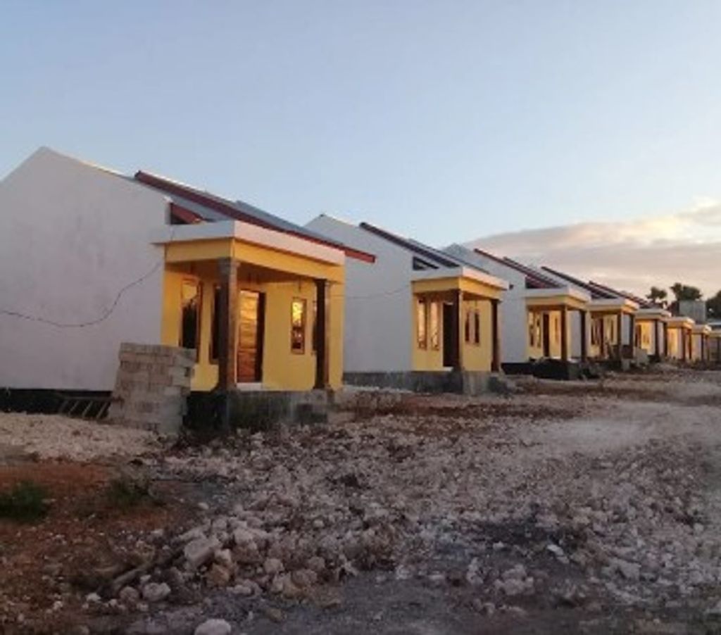 foto tampak rumah tipe 36 perumahan Perumahan Fatukoa Permai 3