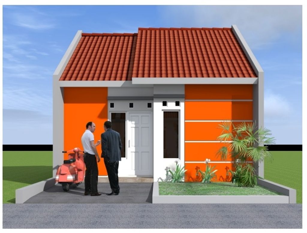 foto tampak rumah tipe 30 perumahan Griya Tiara Arum 4 Penusupan